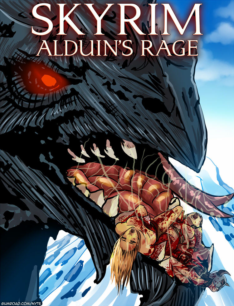 Skyrim: Alduin's Rage Cover Art