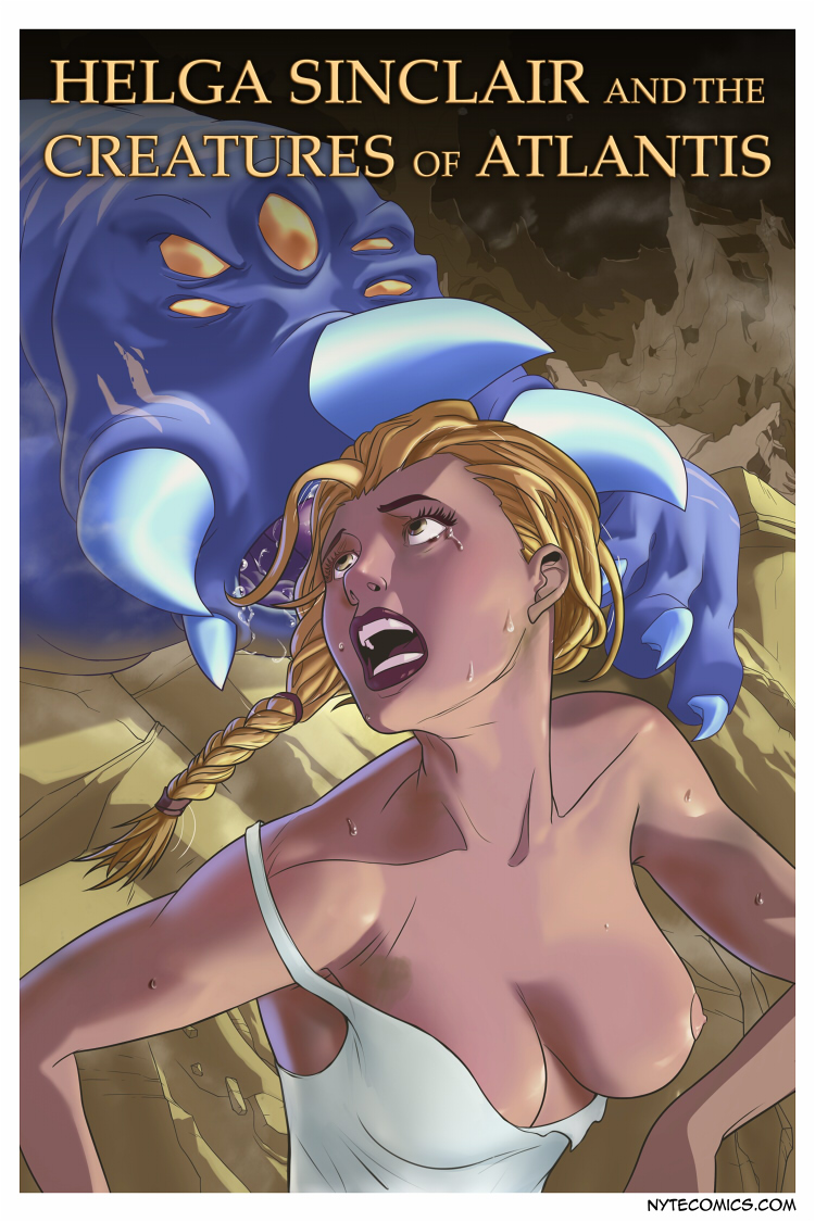 Helga Sinclair and the Creatures of Atlantis Cover Art